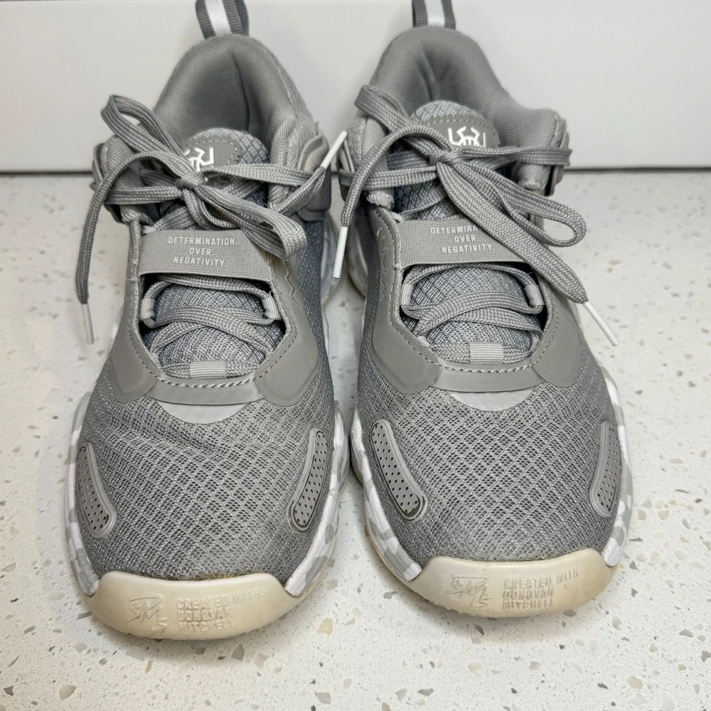Adidas DON Issue 3 Basketball Shoes Mid Grey White 2021 Mens Size‎ 6.5